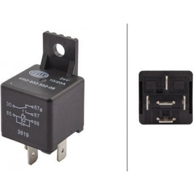 Relé, pracovní proud HELLA 4RD 933 332-081 | Zboží Auto