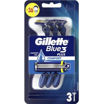 Gillette Blue3 Plus Comfort 3 ks