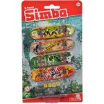Simba Toys Prstový skateboard set 4 ks – Hledejceny.cz
