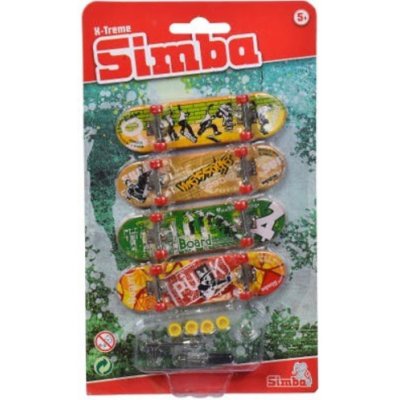 Simba Toys Prstový skateboard set 4 ks – Hledejceny.cz