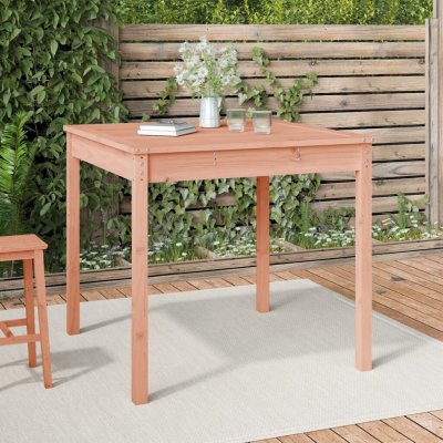 OMAXI 690991 Zahradní stůl 82,5 x 82,5 x 76 cm masivní dřevo douglasky – Hledejceny.cz