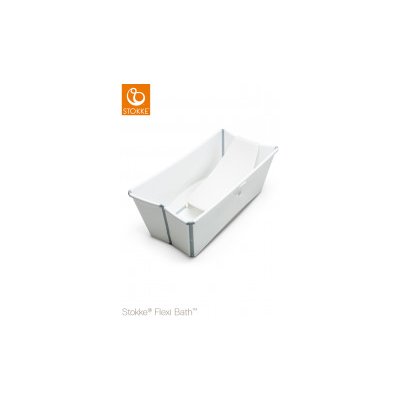 Stokke Flexi Bath sada vanička a lehátko White – Sleviste.cz