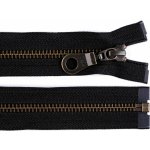 Staromosazný zip YKK No 5 délka 70 cm bundový, střední, černá – Hledejceny.cz