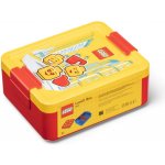 LEGO® Iconic girl box na svačinu žlutá/červená – Zboží Dáma