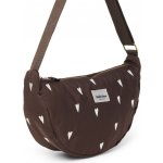 STUDIO NOOS kabelka Puffy FANNY PACK Brown Hearts – Zboží Dáma