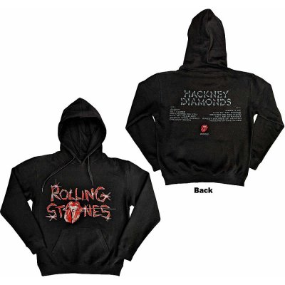 Rolling Stones HAckney Diamonds Glass Logo BP Black – Sleviste.cz