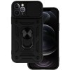 Pouzdro a kryt na mobilní telefon Apple TopQ Slide Camera Armor Case pro iPhone 11 Pro Max Black