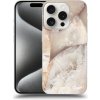 Pouzdro a kryt na mobilní telefon Apple Picasee Ultimate Case MagSafe pro Apple iPhone 16 Pro - Cream marble