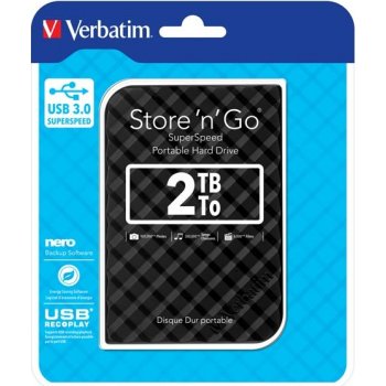 Verbatim Store 'n' Go 2TB, USB 3.0, 53195