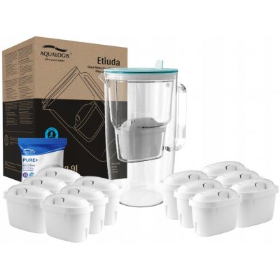 Aqualogis Etiuda 2,9 l sklo bezbarvá + Maxtra 12 ks – Zboží Mobilmania