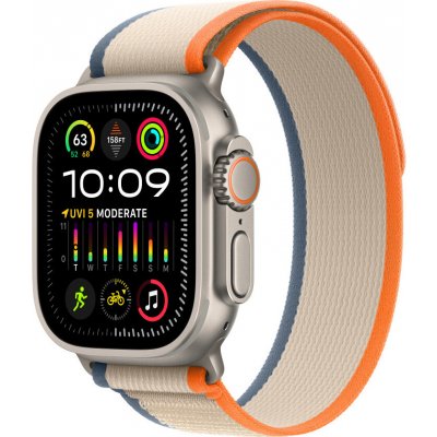 Apple Watch 49mm oranžovo-béžový Trailový tah - S/M MT5W3ZM/A – Zboží Mobilmania