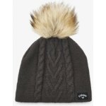 Callaway Pom Pom beanie dámská zimní čepice šedá – Hledejceny.cz