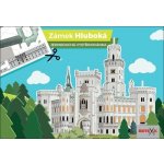 Zámek Hluboká Jednoduchá vystřihovánka – Zboží Dáma Zámek Hluboká Jednoduchá vystřihovánka – Zboží Dáma