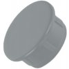 Anténní držák Zátka, záslepka šedá kulatá průměr 24 mm; ZK24-GREY