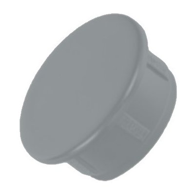 Zátka, záslepka šedá kulatá průměr 24 mm; ZK24-GREY – Hledejceny.cz