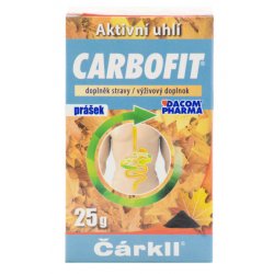 Dacom Carbofit Čárkll prášek 25 g