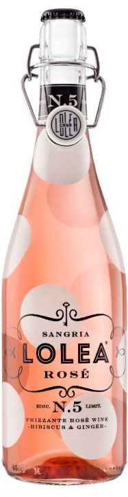 Sangria Lolea Rosé Number 5 8% 0,75 l (holá láhev)