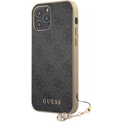 Guess 4G Charms iPhone 12/12 Pro 6.1 šedé – Zboží Mobilmania