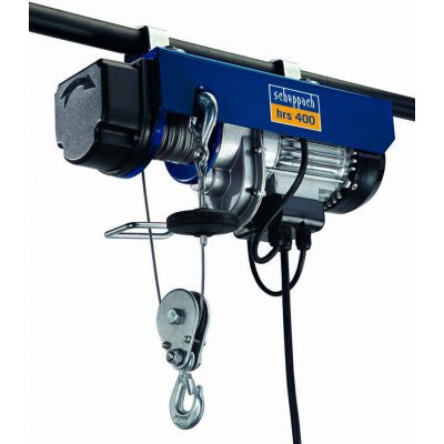 Elektrický lanový naviják Scheppach HRS400, 780W, 230V, 200/400kg – Sleviste.cz