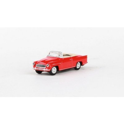 ŠKODA FELICIA Roadster (1963) - ABREX - 1:72 - červená světlá 731ABD-703BK