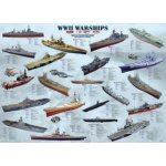 EuroGraphics Válečné lodě 2. světové války World War II Warships 1000 dílků – Zbozi.Blesk.cz