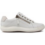 Clarks sneakersy Nalle Lace 261650014 white Leather – Zboží Mobilmania