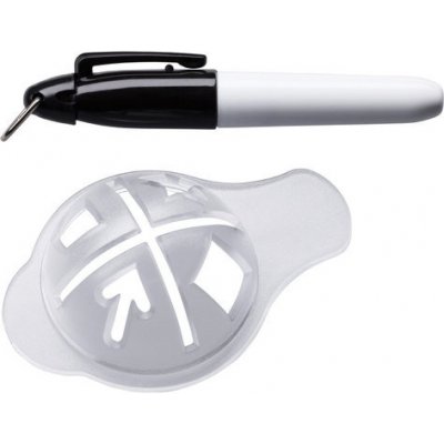 Silverline značkovač na míček včetně fixy Ball Liner – Zboží Mobilmania
