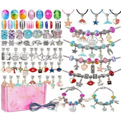 MalPlay Sada na výrobu náramků a náhrdelníků ve šperkovnici – Zboží Mobilmania