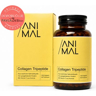 Kolagenové tripeptidy – s přírodním vitamínem C z aceroly 160 kapslí – Hledejceny.cz