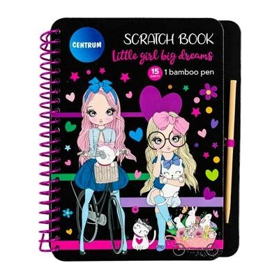 Vyškrabávací deník - Slečny – Zboží Mobilmania