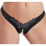 G-string With Pearls - Black Small Cottelli Collection – Hledejceny.cz