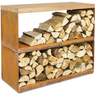 OFYR WOOD STORAGE DRESSOIR skříň na dřevo - Kortenová ocel WS-D – Zbozi.Blesk.cz