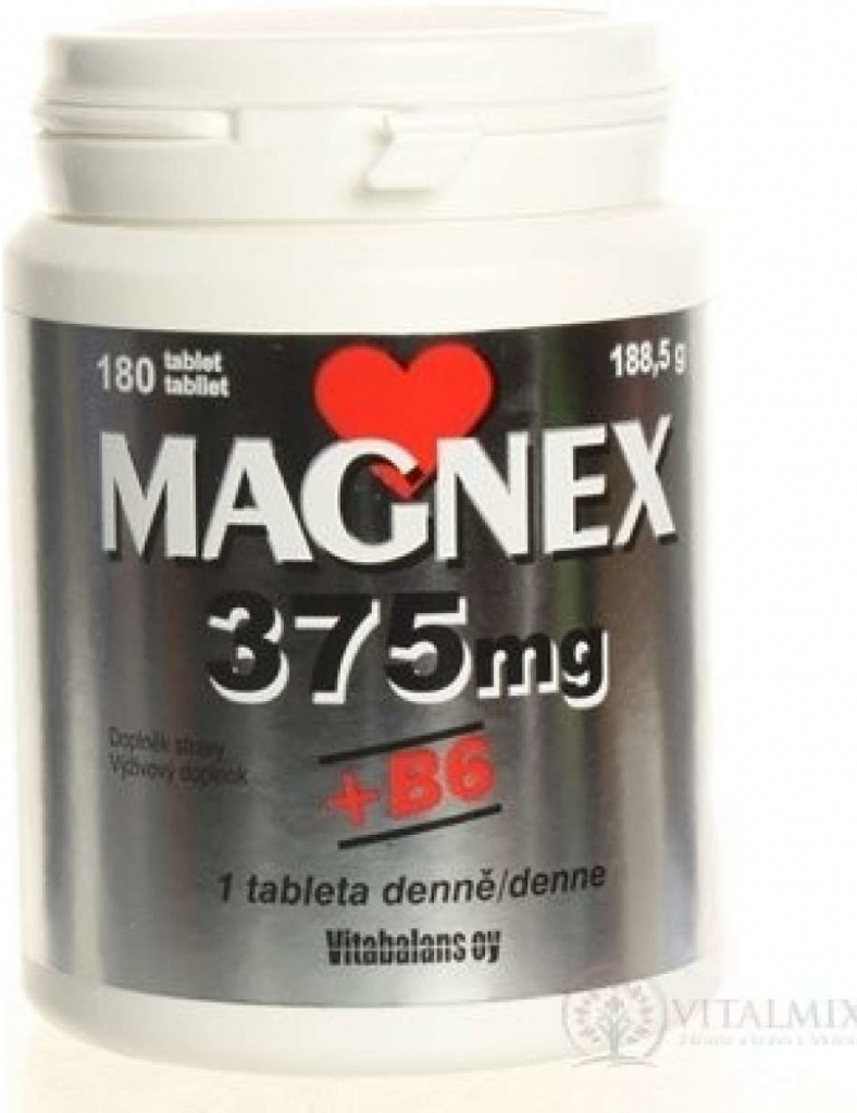 Vitabalans Magnex 375 mg +B6 180 tablet