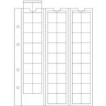 LEUCHTTURM Albové listy OPTIMA na mince Typ do ø 20 mm – Zboží Dáma