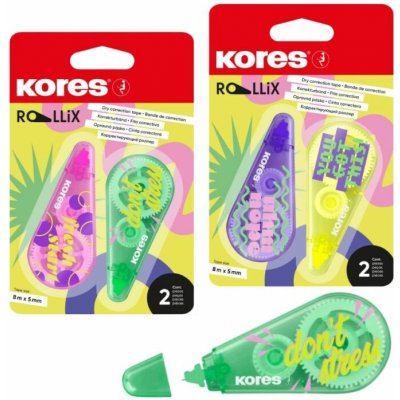 KORES Korekční strojek ROLLiX 5 mm x 8 m – Zboží Mobilmania