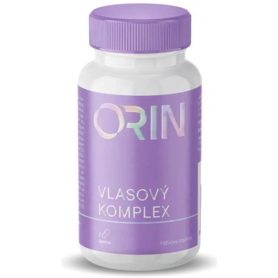 ORIN Vlasový komplex výživa pro silné, husté a zdravé vlasy 60 kapslí – Hledejceny.cz