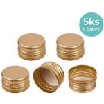 Šroubovací víčka na lahve 28mm TORO 5ks – Zboží Dáma
