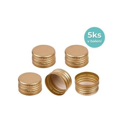 Šroubovací víčka na lahve 28mm TORO 5ks – Zboží Dáma