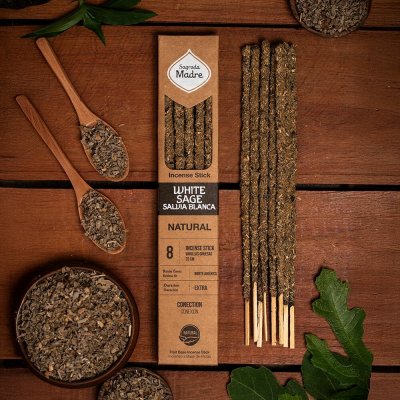 Sagrada Madre Vonné tyčinky Natural Bílá šalvěj 30 g – Hledejceny.cz