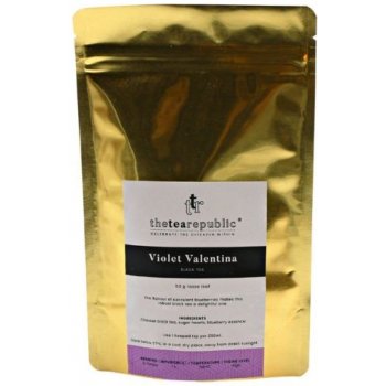 The Tea Republic Sypaný čaj Violet Valentina ve vaku 50 g