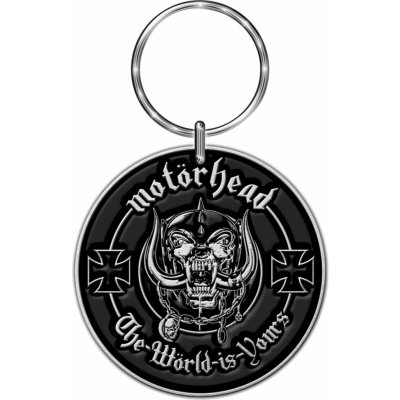 Přívěsek na klíče Motörhead The World Is Yours Keyring