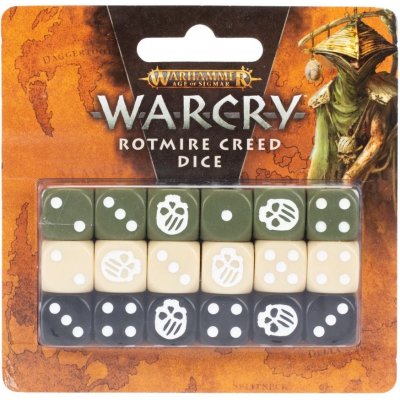 GW Warhammer Warcry: Rotmire Creed Dice – Hledejceny.cz