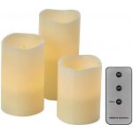 Emos DCCV07 LED dekorace 3x vosková svíčka 3x 3x AAA vnitřní vintage ovladač – Sleviste.cz