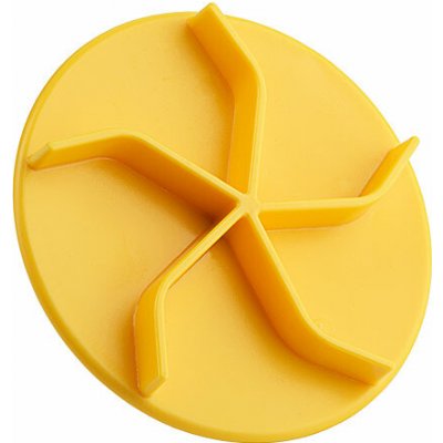 CONTACTO Pečeť na chleba, žlutý plast, průměr 80 mm | CONTACTO, 4084/084 – Hledejceny.cz
