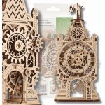 Ugears 3D mechanické puzzle Hodinová věž 44 ks – Sleviste.cz