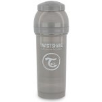 Twistshake Kojenecká láhev AntiColic Pastel Šedá 260ml – Zboží Mobilmania