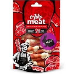 COBBYS PET AIKO Meat králičí maso na kalciové kosti 100 g