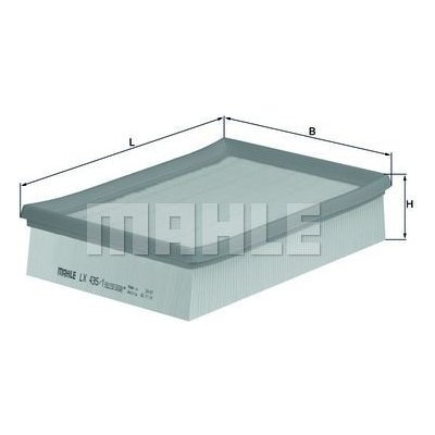 Vzduchový filtr MAHLE LX 435/1 – Hledejceny.cz
