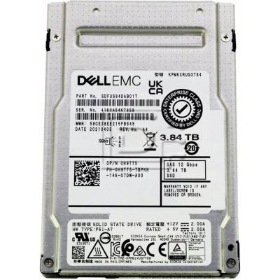 Kioxia SSD 3,84TB 2,5" SAS, KPM6XRUG3T84