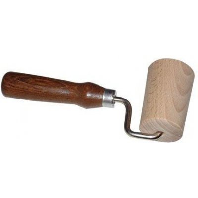 váleček na těsto jednoruč. 7cm dřev., rukojeť tm. – Hledejceny.cz
